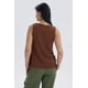thumbnail image 3 of Polera Mujer Textura Abertura Café Oscuro, 3 of 4
