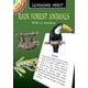 thumbnail image 1 of Libro de actividades de Dover: Aprendiendo sobre los animales de la selva tropical, 1 of 1
