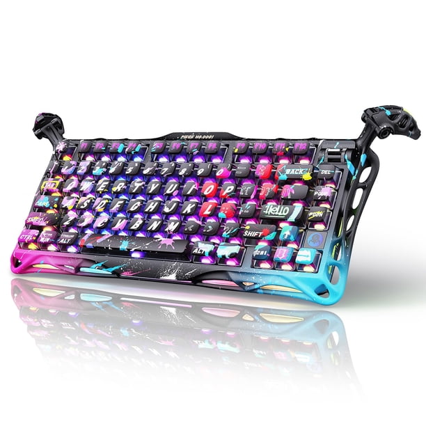 Teclado GravaStar Mercury V75 con interruptores magnéticos y conexión USB-C por cable