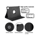 thumbnail image 3 of Funda 360 Giratoria Para Samsung A11 8.7" - Negro, 3 of 3