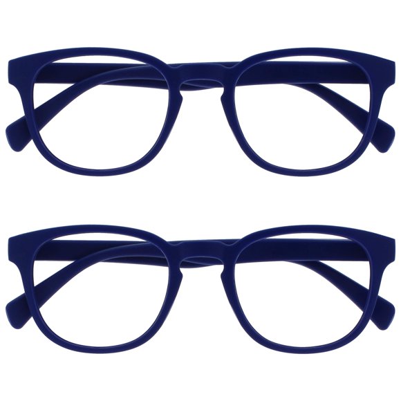 Gafas de Lectura OPULIZE +1.50 Azul Oscuro 2 Unidades