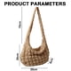 thumbnail image 2 of Bolsos tipo hobo con burbujas para mujer, bolso de mano acolchado, bolso acolchado ligero, bolso de hombro acolchado., 2 of 5