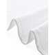 thumbnail image 5 of Agnes Orinda Camisa de Oficina para Mujer Talla Grande con Botones, Cuello Alto con Volantes, Manga Larga, Casual de Negocios 4X Blanco, 5 of 6