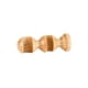 thumbnail image 2 of Pack 2 Unidades Soporte Doble De Madera Natural 19/28 Mm, 2 of 3