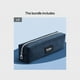 thumbnail image 5 of 1pc Durable and Spacious Canvas Pencil Case - Perfect for Organizing Your Writing Supplies, 5 of 5