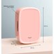 thumbnail image 4 of Nevera Compacta Cooluli de 12 L Rosa con LED para Cosméticos, 4 of 5