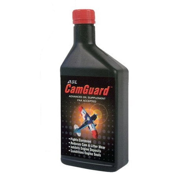 Aditivo para aceite ASL CamGuard para protección de motores aeronáuticos