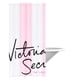 thumbnail image 1 of Cortina de ducha de Victoria's Secret con rayas rosas y blancas, juego de cortinas de baño con ganchos, tamaño 36 x 72 pulgadas, 1 of 3
