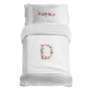 Tuyo Print - Cubreplumón Transición Letras Vintage D