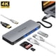 thumbnail image 4 of Adaptador Hub USB Tipo-C DUS-CABL-C2289-FA Gris, 4 of 5