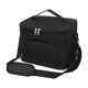 thumbnail image 4 of Fiambrera Portátil Con Bolsillo Frontal, Bolsa Térmica Para Comida Fría Y Caliente, Bolso De Mano Para Playa, Color Negro, 4 of 5