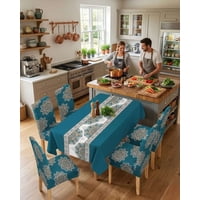 Myl Todo Hogar - Set Comedor 6 Personas Mantel Antimanchas Y Fundas De Silla