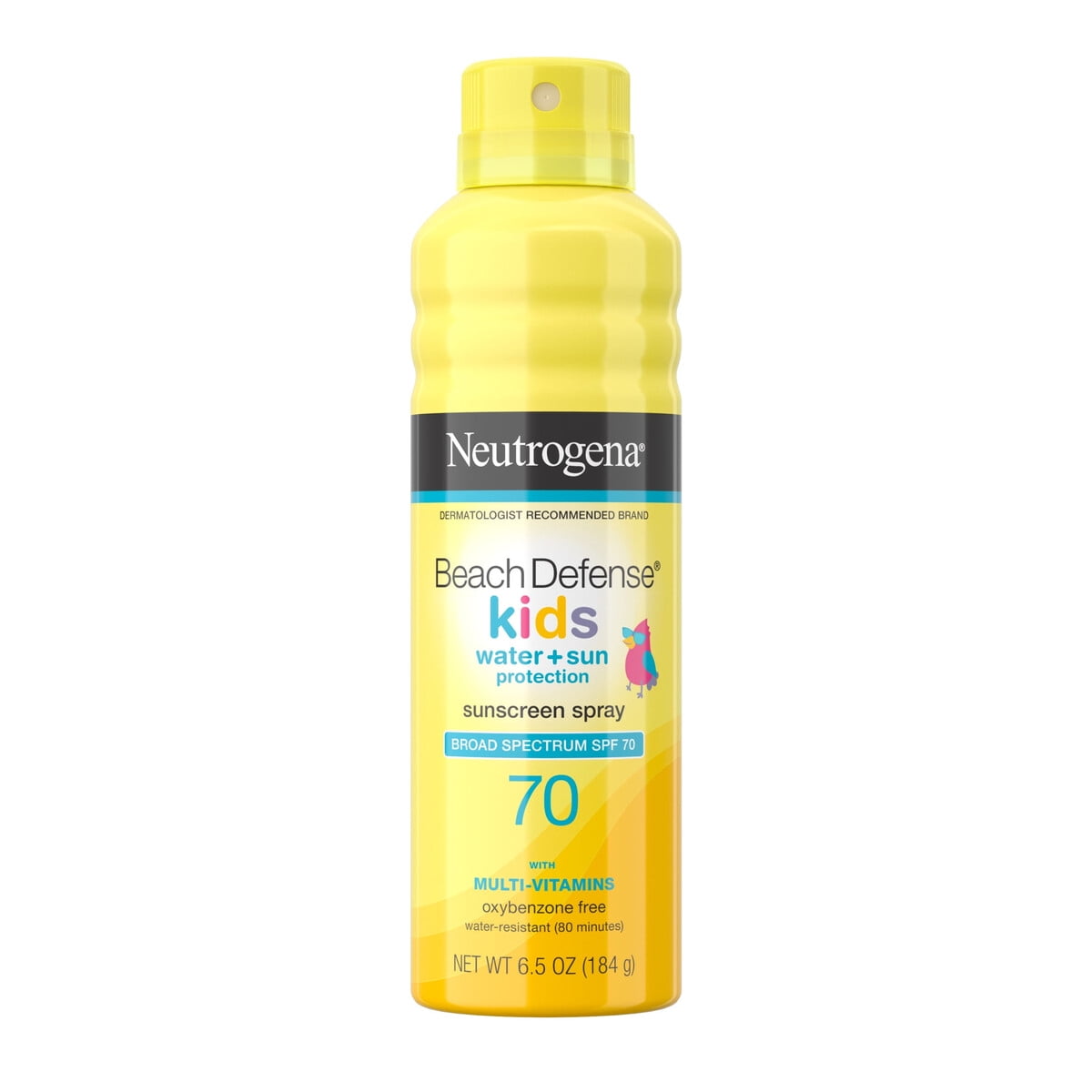 Bloqueador Solar Neutrogena Beach Defense Kids Spray Spf 70 184g