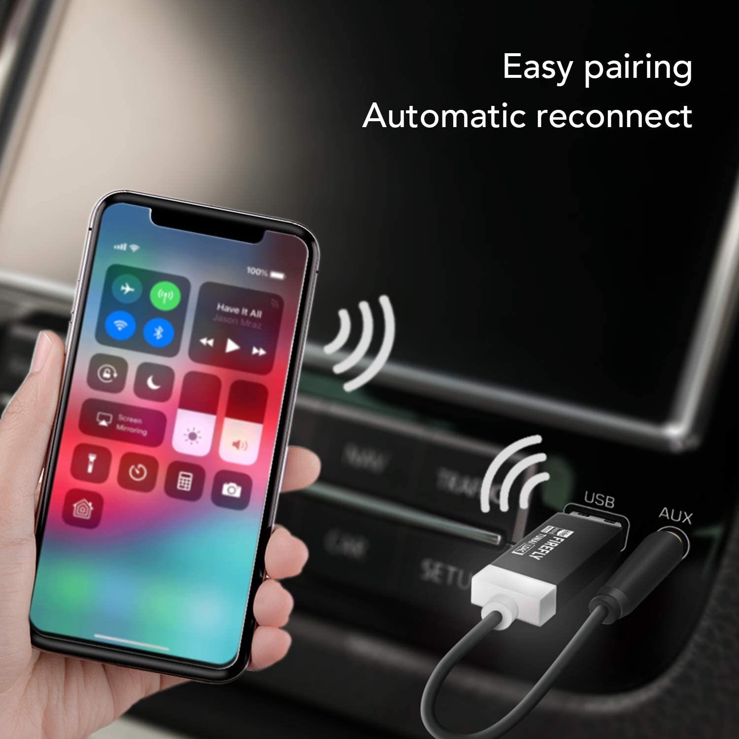 Tunai Firefly Ldac Bluetooth Receiver: Adaptador Bluetooth 5.0 De Audi