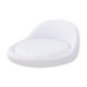 thumbnail image 3 of Taburete De Asiento Redondo, Asiento Fácil De Limpiar, Accesorio De Cocina, Silla Cómoda, Color Blanco, 3 of 5