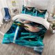 thumbnail image 1 of 3pcs DS - Devil Butcher Water Call Fan Art Set Featuring Digital Print Patterns, 1 of 1