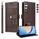 thumbnail image 1 of FOXDOCK Funda tipo Cartera para Samsung Galaxy A35 – Cubierta de Cuero PU con Múltiples Ranuras, Bolsillo para Efectivo y Correa de Muñeca, 1 of 6