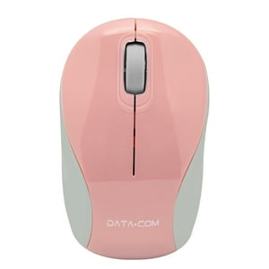 Mini Mouse Inalámbrico 3D Rosado Datacom
