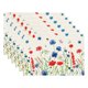 thumbnail image 1 of REGALWOVEN Juego de 6 Manteles Individuales de Estilo Rústico para Decoración de Mesa de Comedor Interior y Exterior Lavables Mantel de Cocina Limpiar con Paño Flores D 18*12in, 1 of 5