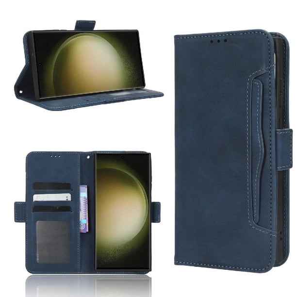 Funda Tipo Billetera FOXDOCK para Samsung Galaxy S22 Ultra 5G – Tapa Flip con Tarjetero