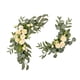 thumbnail image 3 of 2 Piezas De Flores Artificiales Swag Boda Arco Flores Para Recepción Pared Hogar, 3 of 3