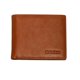 thumbnail image 1 of Cartera BREED Locke de piel auténtica con doble pliegue, color marrón, 1 of 4