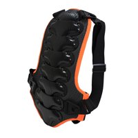 Ioensy - Protector De Espalda Para Niños Protector De Protección De Motocross Para Montar Cuesta Abajo S Negro