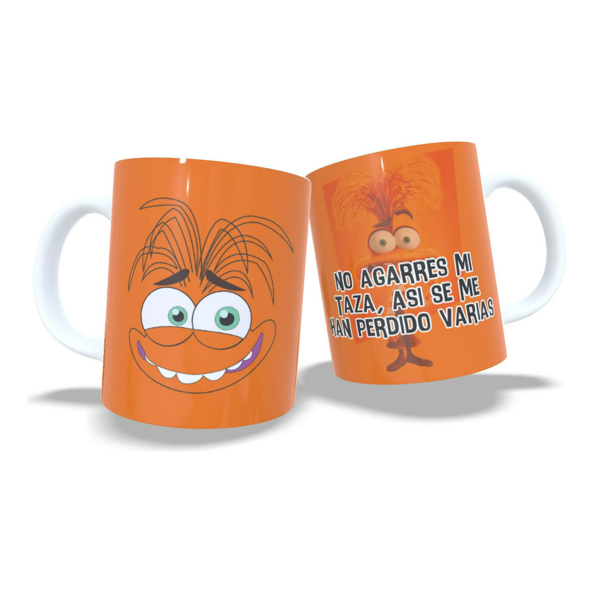 Arumistorechile - Tazon Taza Colección Intensamente 2 No Toques Mi Taza - Ansiedad