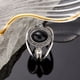 thumbnail image 3 of Elegant Black Stone Zircon Bridal Ring - Perfect for Engagement, Wedding, and Party Jewelry, 3 of 4
