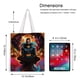 thumbnail image 5 of Doctor Strange Bolso de tela con estampado de lienzo para mujer, bolsa de compras reutilizable y estética, con cremallera interior, regalo para mujer,40*45cm., 5 of 6