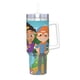 thumbnail image 2 of Blippi Vaso aislado de acero inoxidable con asa, diseño temático, regalo para familia, amigos y fans; incluye pajita y encaja en el portavasos estándar, 40 oz, 2 of 6