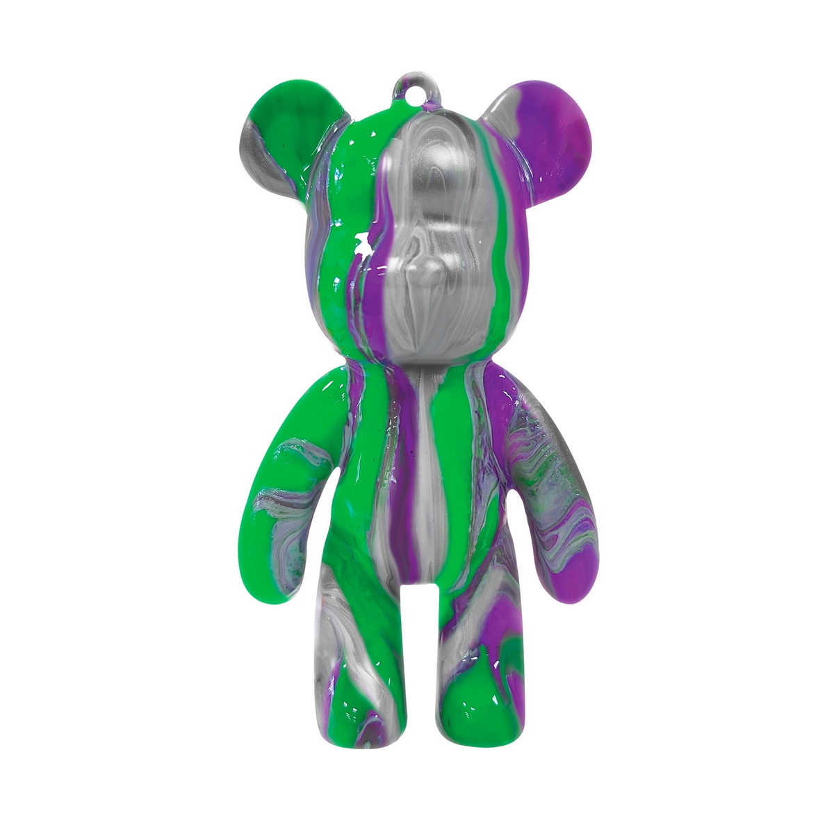 Ansaldo - Oso Llavero Para Pintar Pour Palz - Verde