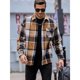 thumbnail image 3 of Camisa Chaqueta de Franela a Cuadros JEMLDL para Hombre, 3 of 3