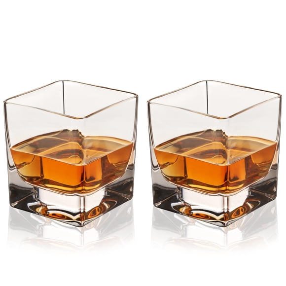 Juego de 2 vasos tipo rocks Viski 295 ml de cristal