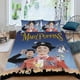 thumbnail image 2 of Mary Poppins Conjunto de sábanas temático, trío de piezas, cómodo y amigable con la piel, diseño único, regalo de decoración para el hogar para familiares, amigos y fans,173cm *218cm, 2 of 6