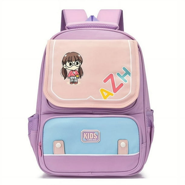 Children's Cartoon Cute Schoolbag Suitable For Grade 1-6 Large Capacity Backpack Travel Backpack