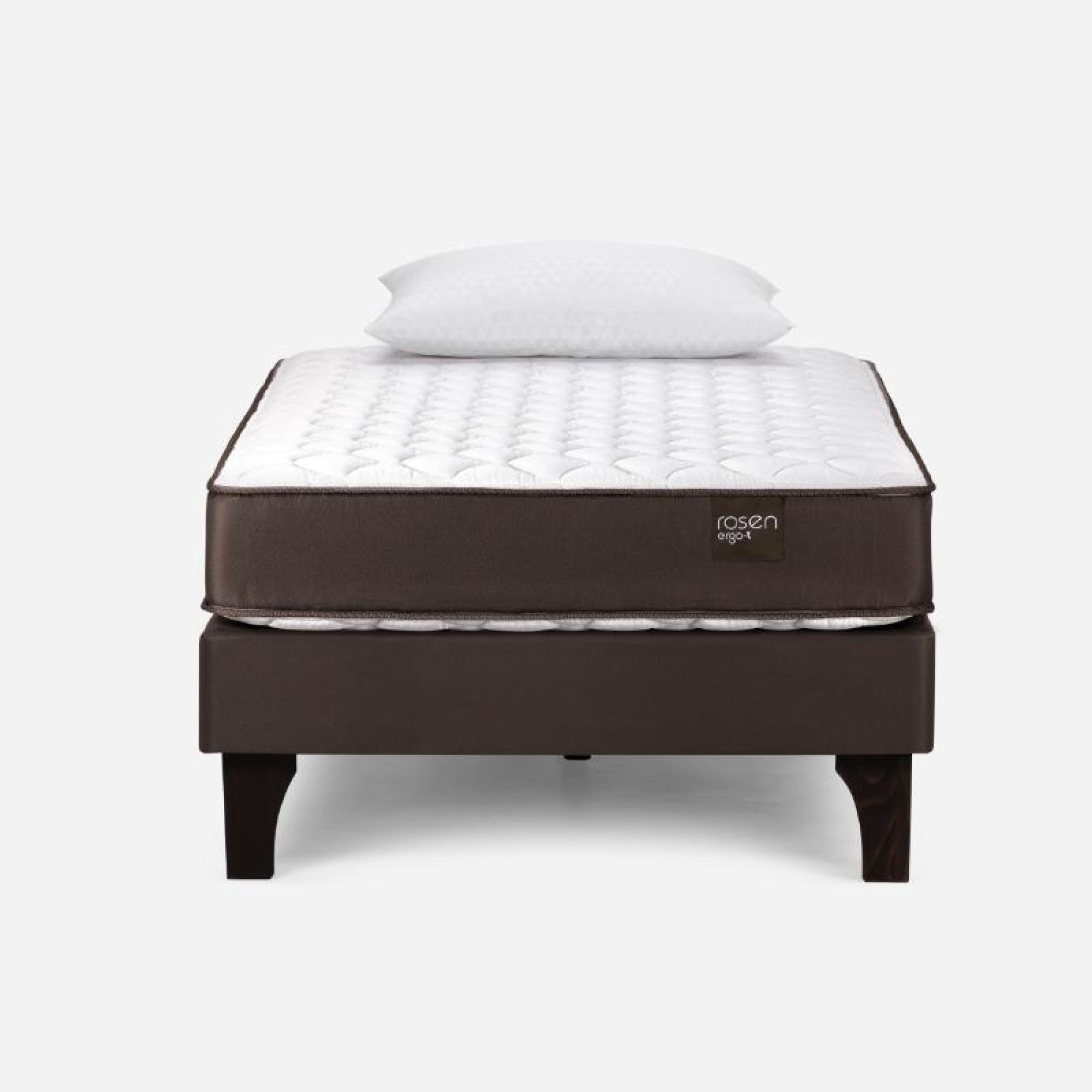Cama Europea Ergo T New 1.5 Plaza Base Normal