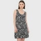 thumbnail image 4 of Vestido Mujer Rib Corto Print Cebra Corona, 4 of 5