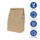 thumbnail image 3 of Bolsas de papel para almuerzo Karat de kraft, 8 lb, 1000 unidades, reutilizables, 3 of 8