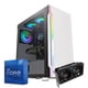 thumbnail image 1 of PC Gamer Intel Core i7- 11700k - RTX 3060 12GB - RAM 16 GB - SSD 500 GB M.2 - WIFI - Windows 11 PRO - Thermaltake H200 Blanco, 1 of 3