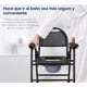 thumbnail image 4 of Silla De Baño WC Plegable Portátil Pro, 4 of 5
