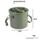 thumbnail image 1 of Cuenca plegable multifuncional, Bañera plegable, Papelera portátil, Cubo plegable ligero con manijas para acampar, Lavavajillos, Lavandería, Pesca, Senderismo, 1 of 3