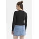thumbnail image 3 of Polera Mujer Lisa Negro - Vll, 3 of 4