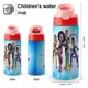 thumbnail image 2 of Supa TeamBotella de Agua con Tapa Pop Top de Un Toque, Acero Inoxidable, a Prueba de Fugas, para Deportes, Botella Infantil rosa 12 oz, 2 of 6