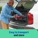 thumbnail image 3 of Silla de transporte Medline Basic de acero con brazos completos, 12 ruedas, 3 of 6