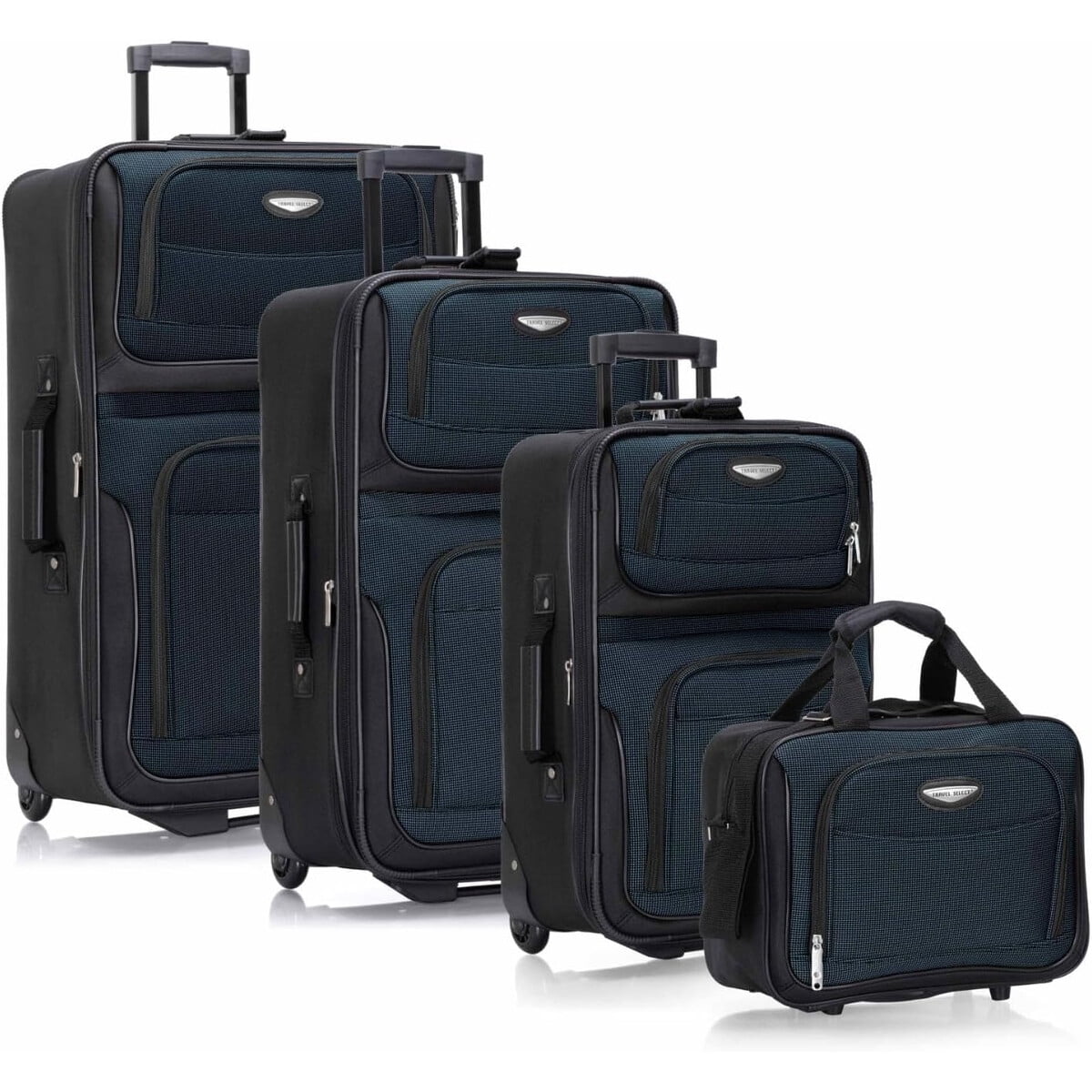 Set De Maletas Travel Select Amsterdam Expandible 2 Ruedas 1200d