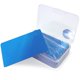 thumbnail image 2 of Tarjetas de visita ebamaz 86x54 mm Azul 50 piezas de aluminio, 2 of 7