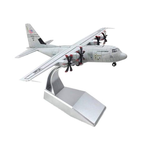 Bothyi - Modelo De Avión De Transporte C-130J 1/200 Modelo De Avión Simulado Para Escritorio