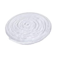 Bothyi - Cinta De Piel Artificial Navideña Suave Para Envolver Regalos, Ropa, Fiestas Temáticas, Color Blanco