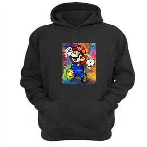 Genérico - Poleron Canguro Plomero Rojo Gris Oscuro Talla L Unisex